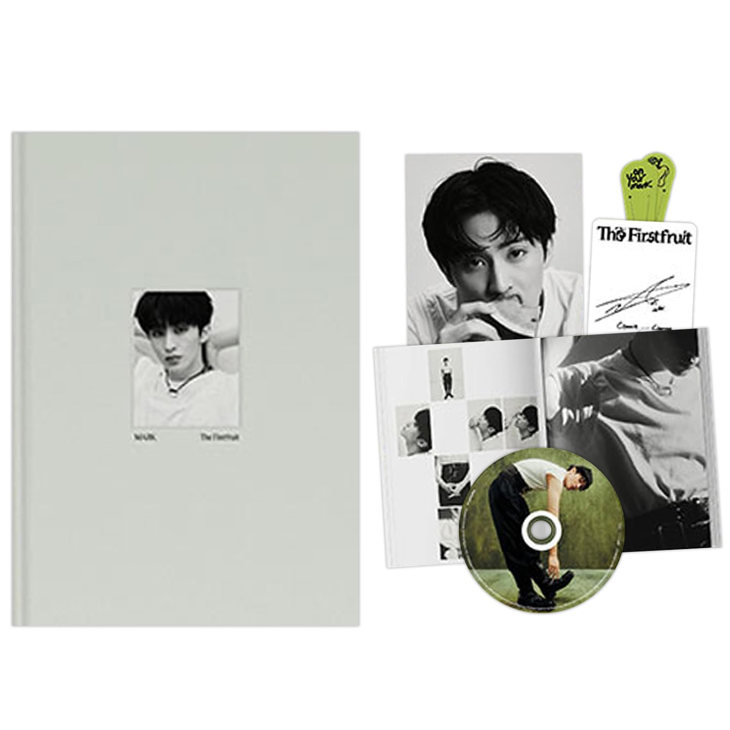 MARK - 1st Album [The Firstfruit] (Photobook - MARK Ver.) Photo Book + Photo Film + CD-R + Bookmark + Photo Card + 4 Extra Photocards