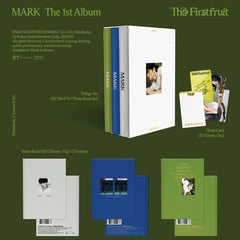 MARK - 1st Album [The Firstfruit] (Photobook - MARK Ver.) Photo Book + Photo Film + CD-R + Bookmark + Photo Card + 4 Extra Photocards