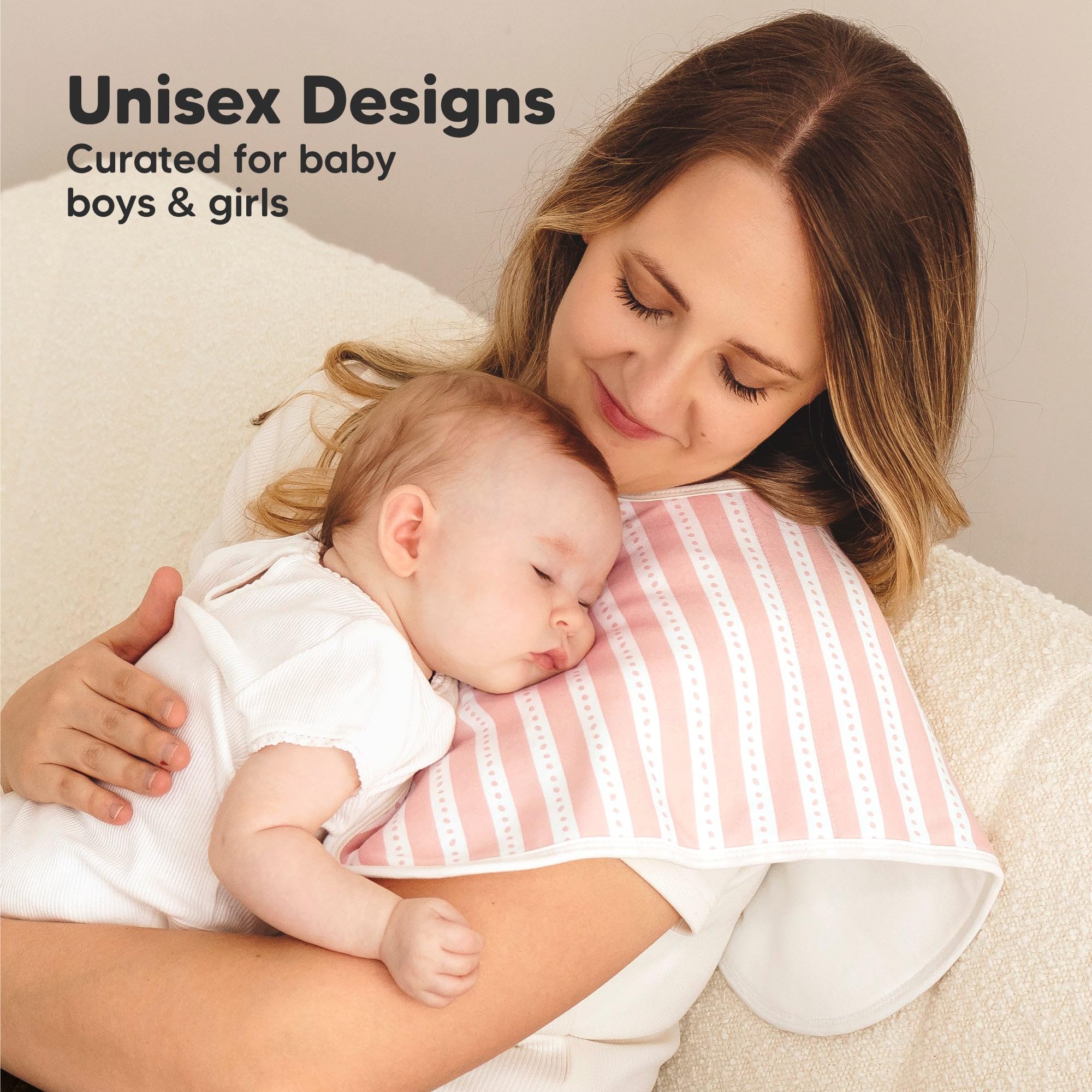 KeaBabies Hallo Curve design provides extra coverage.