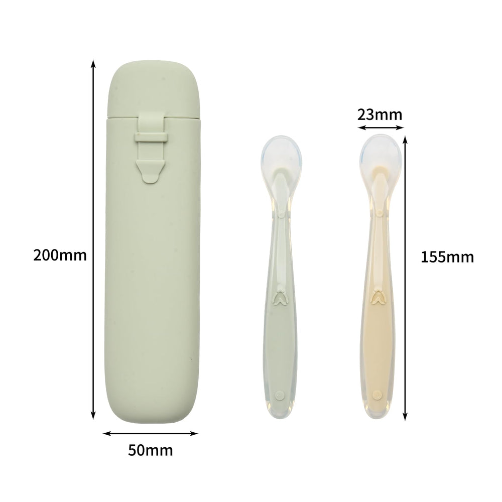 Imagination Junction ergonomic-handle spoon supports easy feeding from any angle