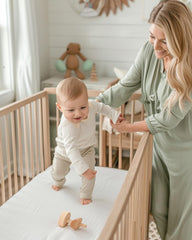 iMMDOKIN high-density foam core provides stable support for baby play and naps.