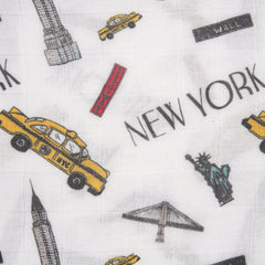 immispace Bamboo Rayon Swaddle Fabric close-up, soft texture for baby skin.