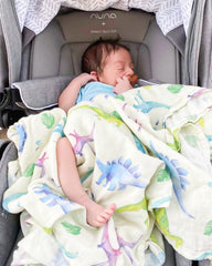 immispace large 47x47 swaddle blanket suitable for multiple uses.