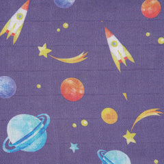 immispace Rocket crib sheet fits standard 52in x 28in mattresses securely