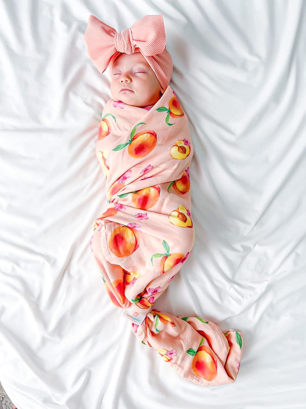 immispace swaddle used as changing table cover for clean surface