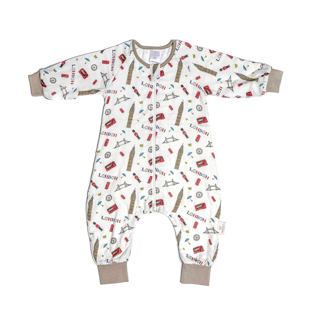 immispace ultra-soft sleep sack front view with bamboo rayon warmth and soft texture