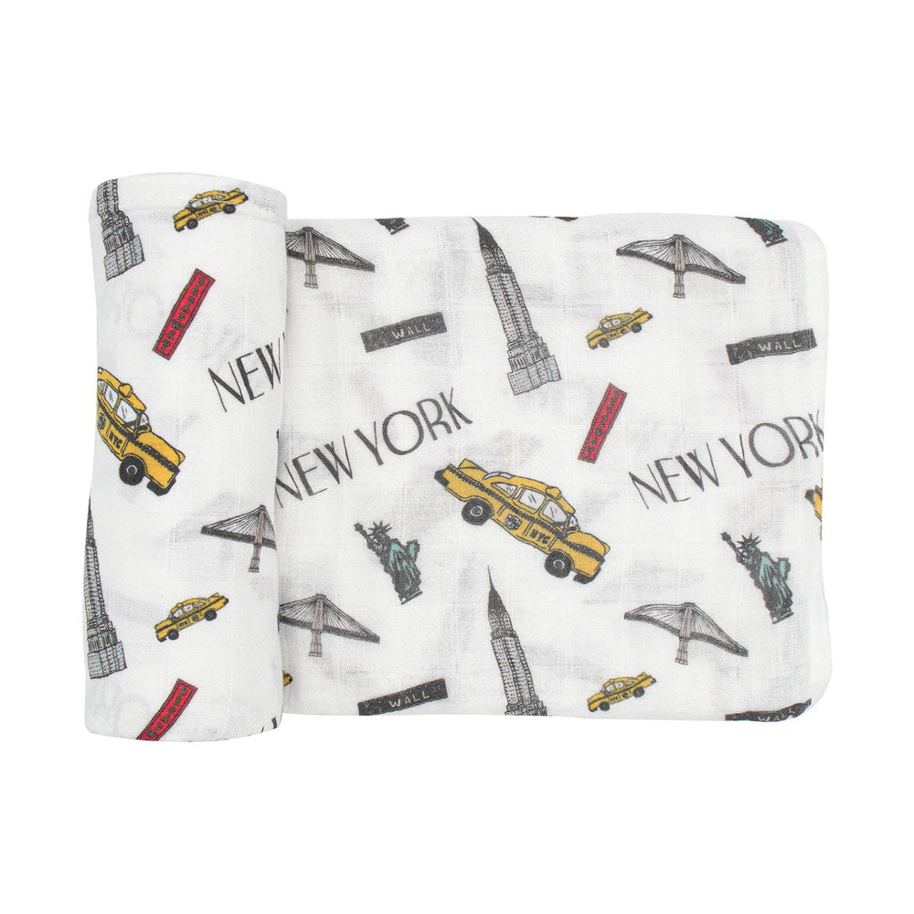 immispace Ultra Soft Swaddle Blanket 47x47, breathable muslin for newborn comfort.