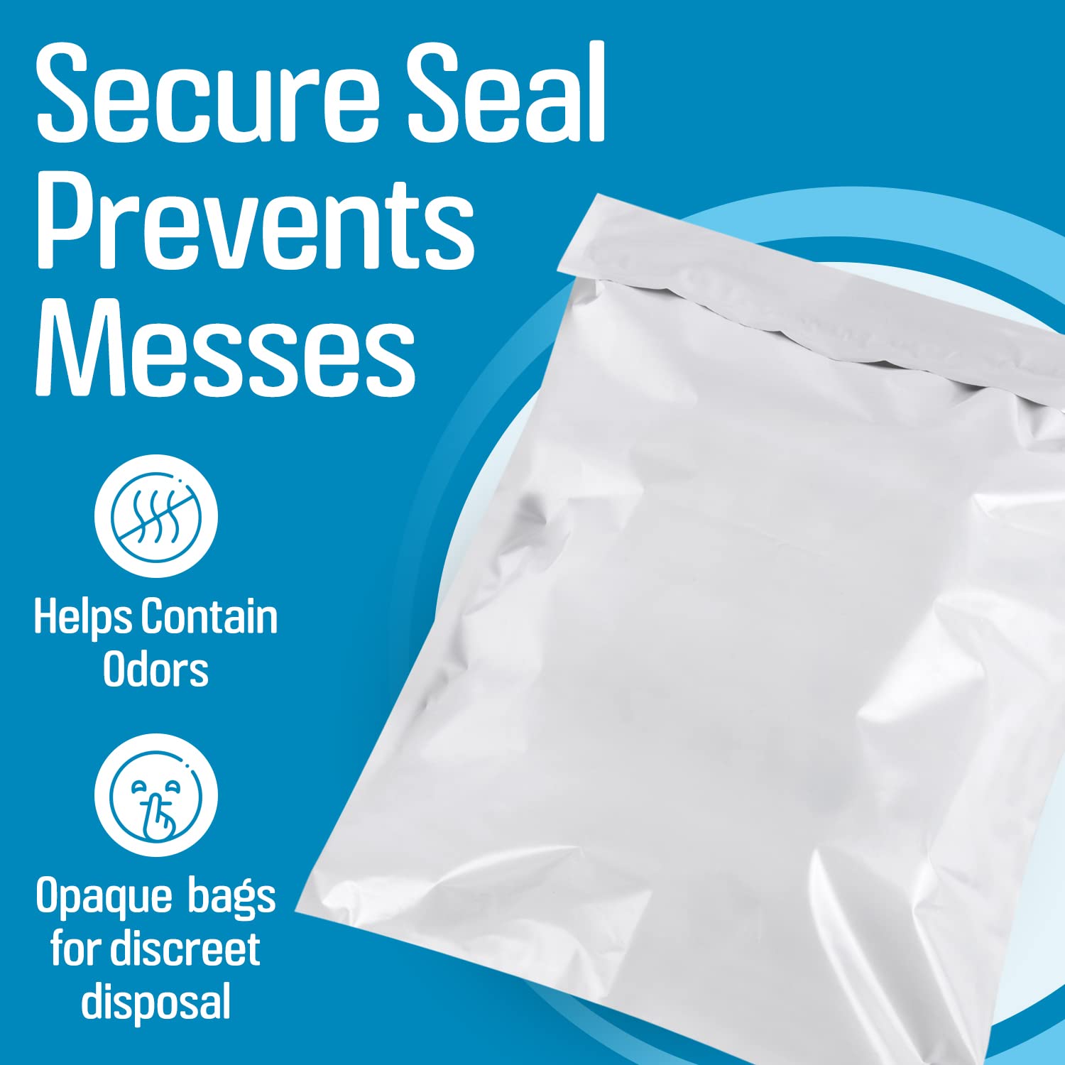 65-micron thick IMPRESA bags resist tearing for reliable containment.
