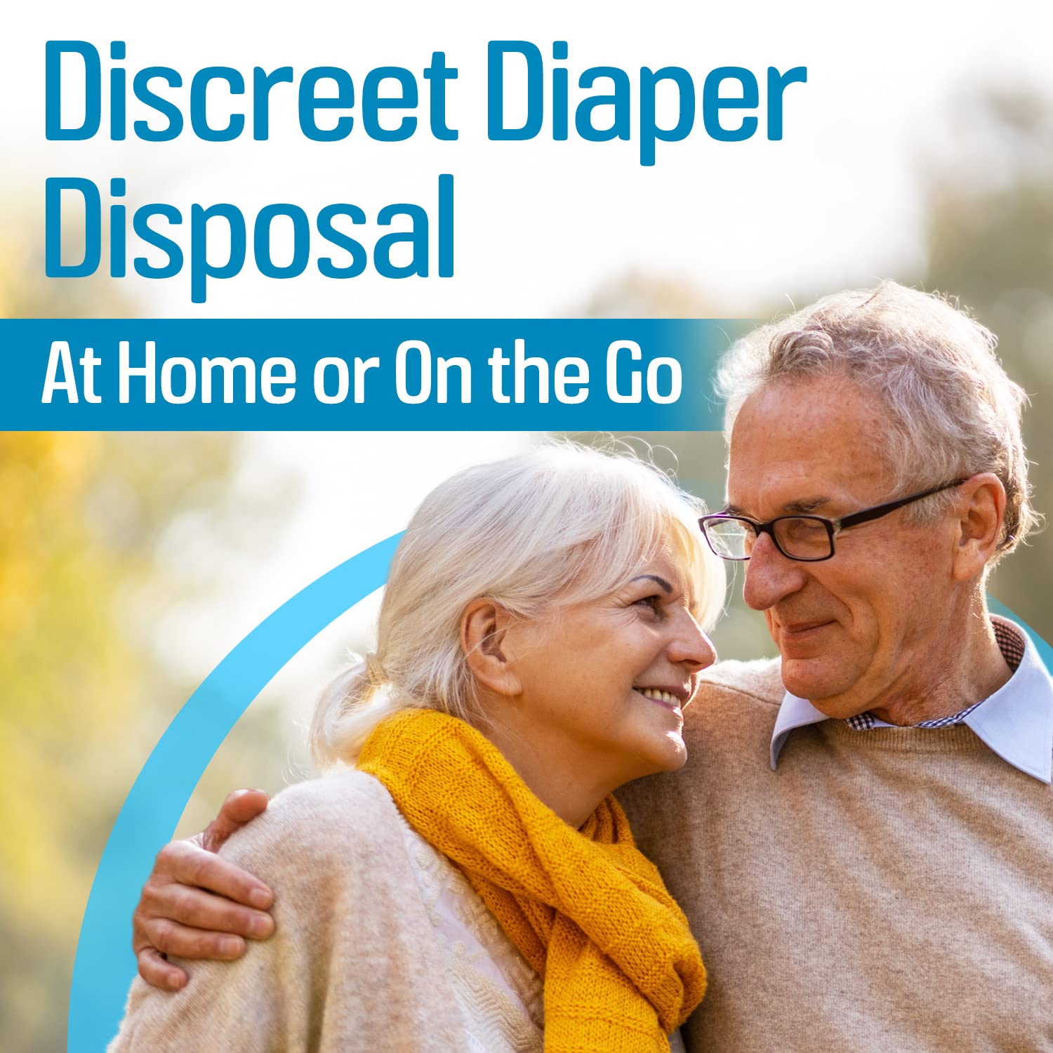 IMPRESA bags with adhesive seals prevent leaks and odors.