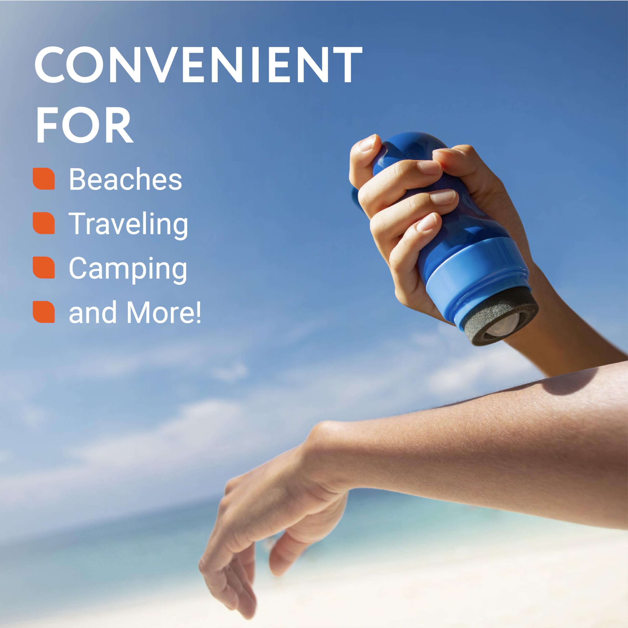 Six-ounce capacity supports multiple applications throughout the day.