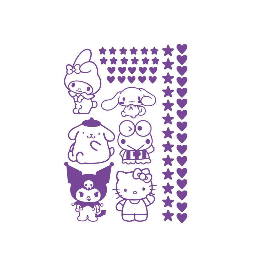 IMPRINTED DESIGNS Sanrio Pack kids room decal 7x5 adds playful charm
