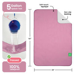 IMPROVIA Underpads used as family bed/pet/potty pads for versatile protection.