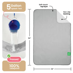 Diagram view of IMPROVIA edge-wicking technology for maximum absorption.