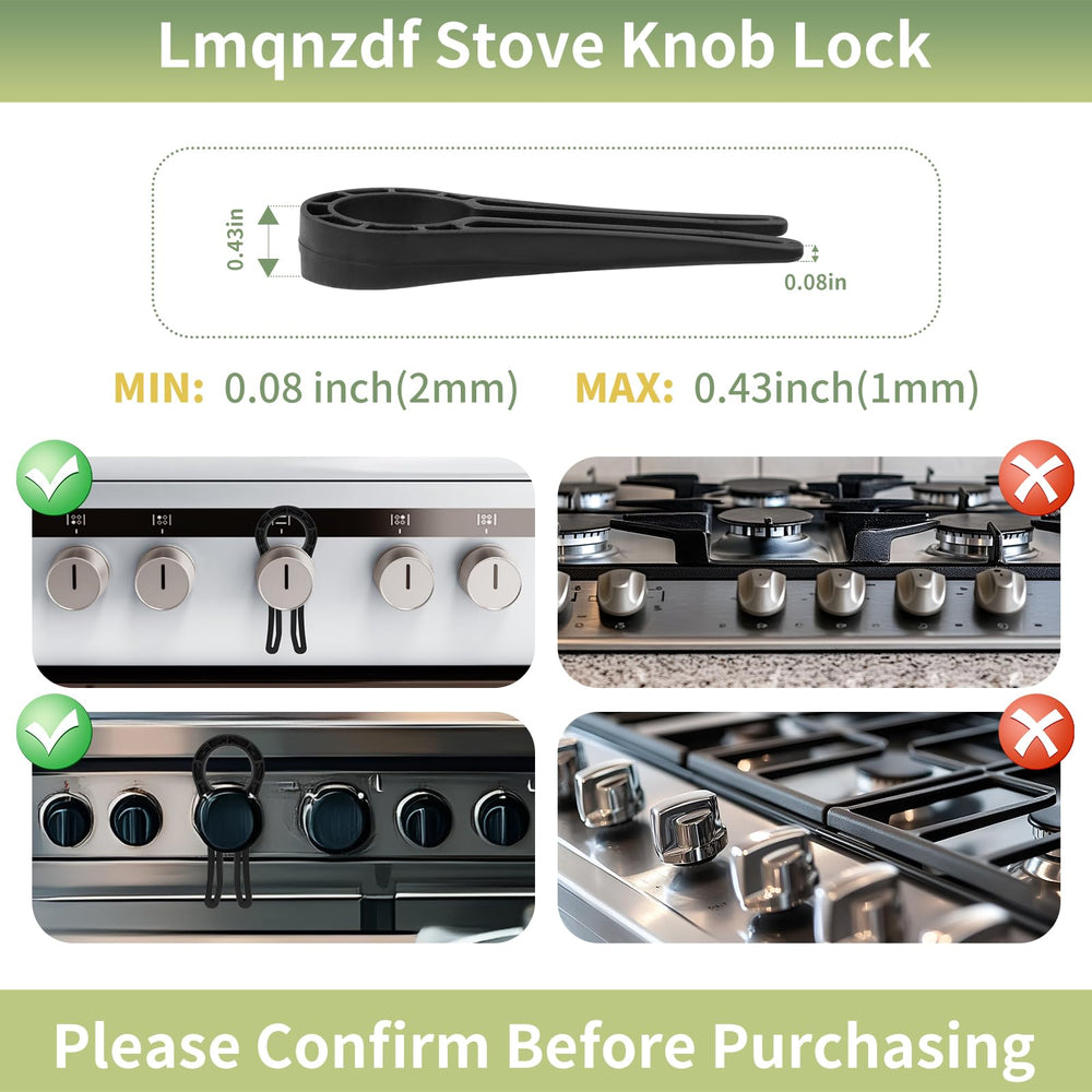 Kids and pets stay away from knobs during cooking with Imqnzdf locks in use.
