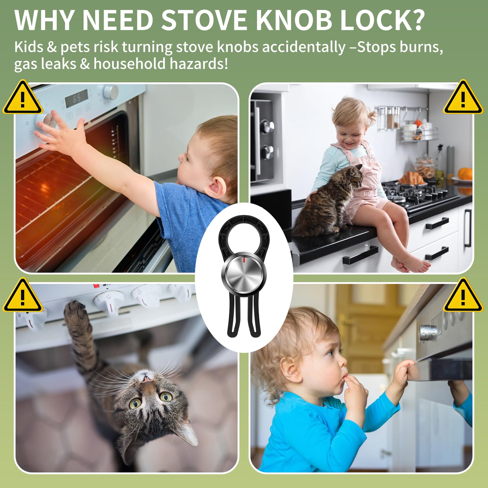 No adhesive residue shown after removal, preserving appliance finish with Imqnzdf locks.
