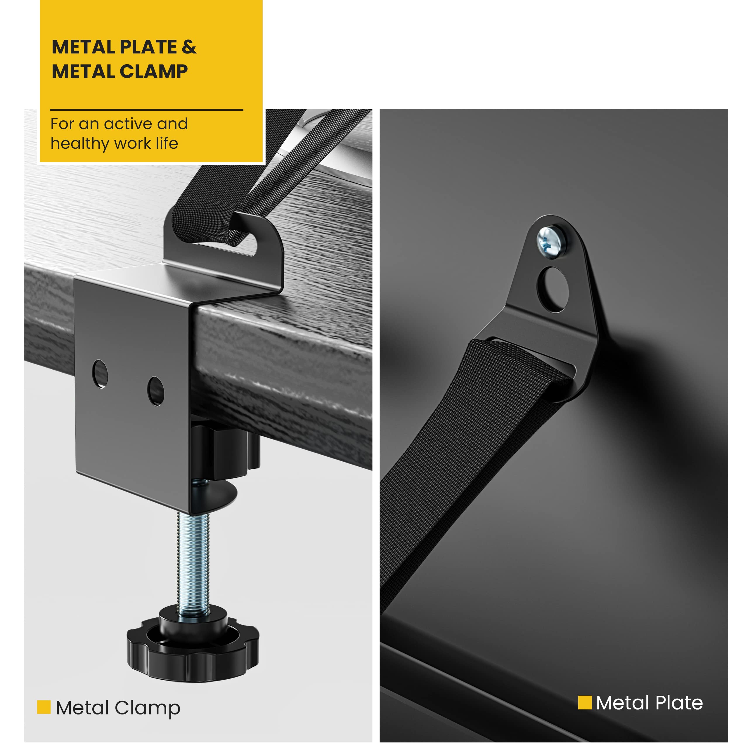 IMtKotW adjustable strap with buckle adapts to many TV setups.