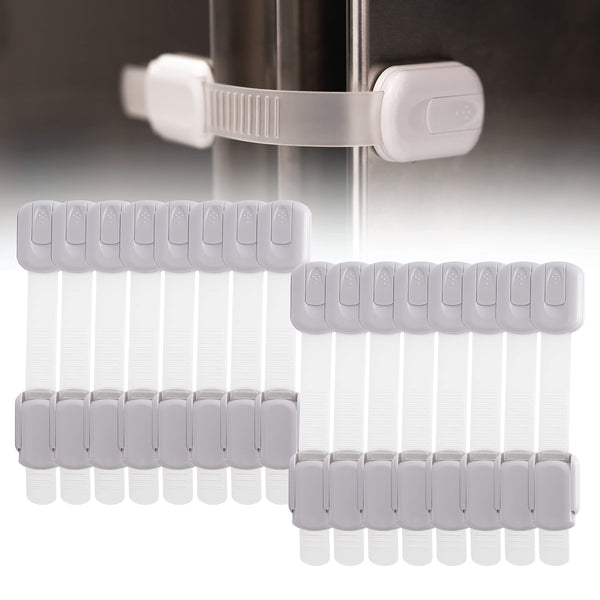Inaya 16-pack child-proof locks packshot for versatile home safety