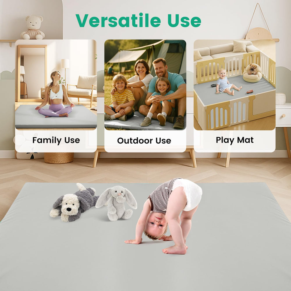 Inaya play mat designed for use in a playpen or open play area.