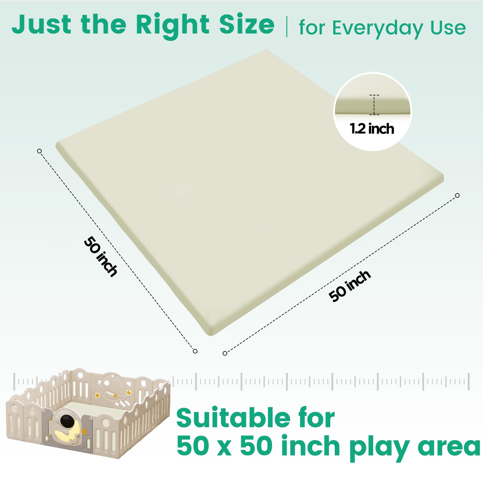 Inaya Baby Play Mat gift-ready packaging for new parents