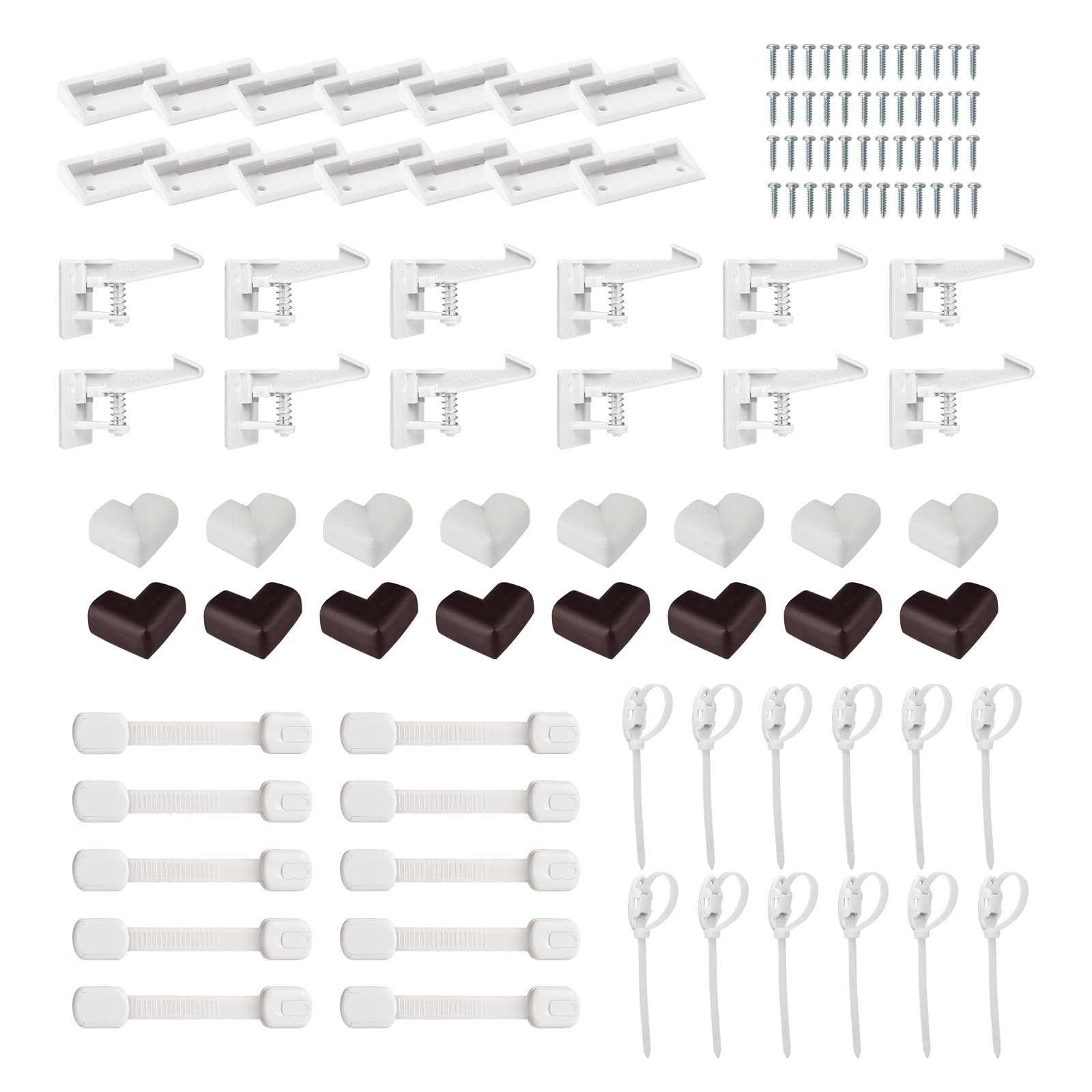 Inaya Deluxe packaging highlights included components and safety features.