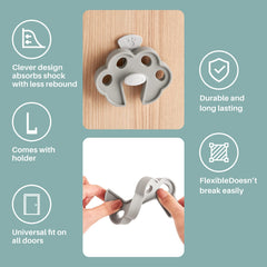 Inaya door pinch guard durable silicone-TPR emphasizes long-lasting performance.