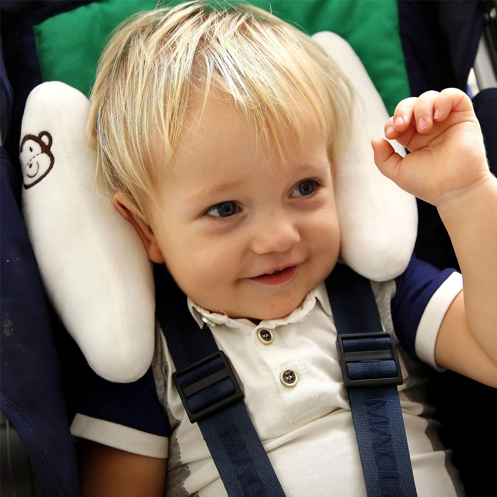 Inchant hook-and-loop fastener headrest ensures stable positioning.