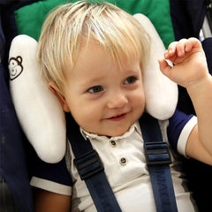 Inchant hook-and-loop fastener headrest ensures stable positioning.