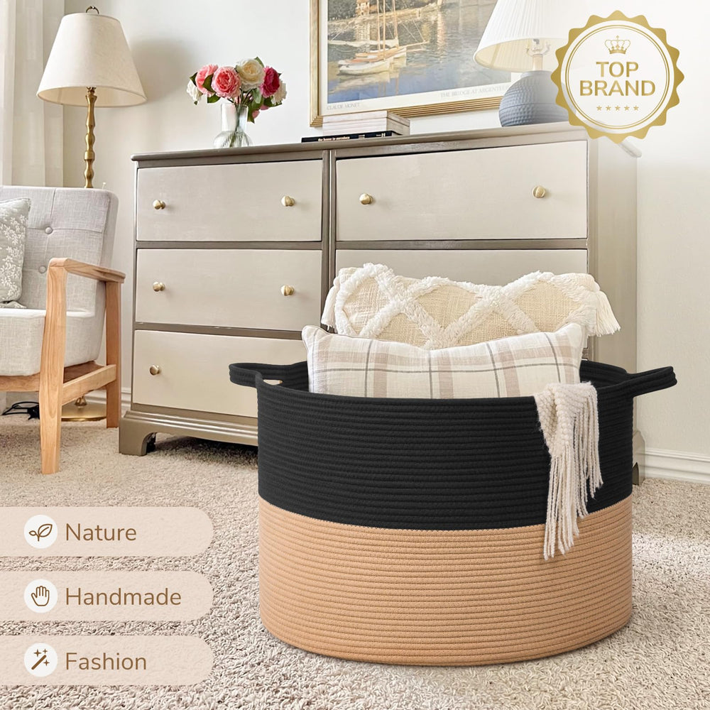 INDRESSME 115L large-capacity basket designed to resist sagging.