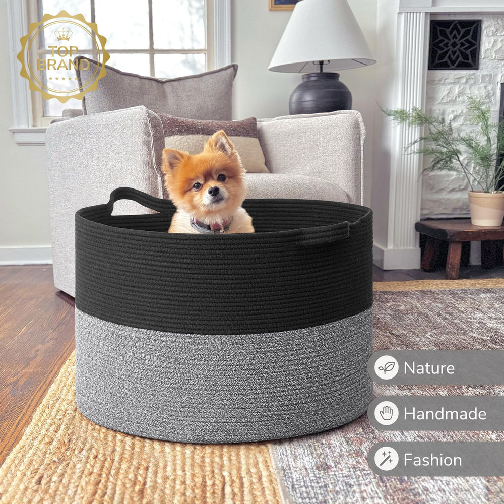 INDRESSME 115L basket-size-dimensions helps check fit in bedrooms and laundry areas.