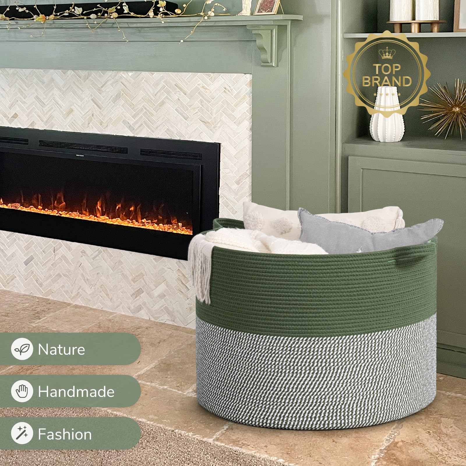 INDRESSME 115L basket empty profile highlighting spacious interior