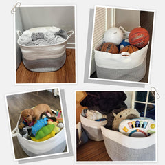 INDRESSME boho-style basket complements minimalist decor