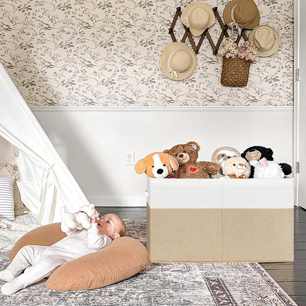 INDRESSME dust-proof velcro lid keeps interior clean between play sessions