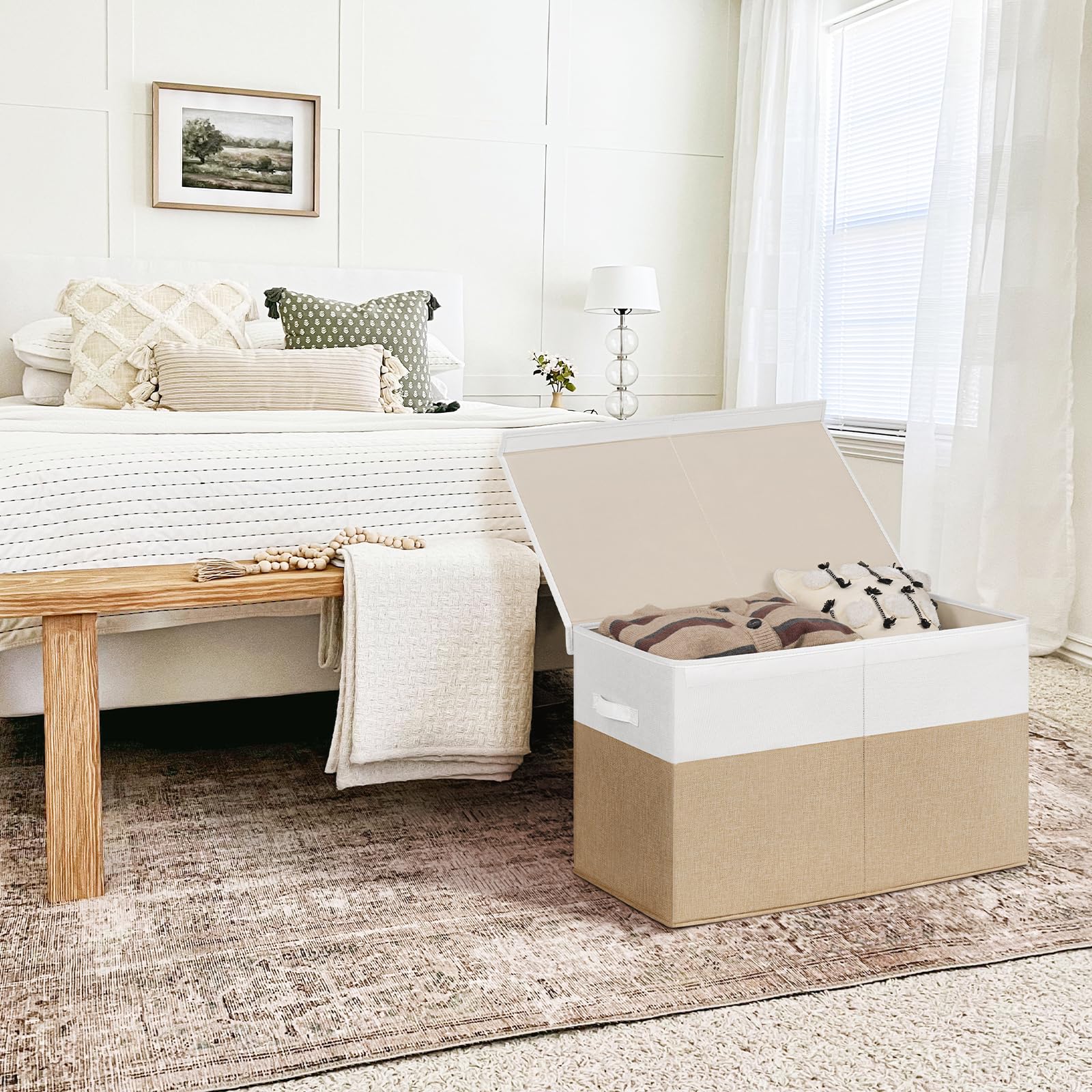 INDRESSME collapsible design saves space in dorms or closets