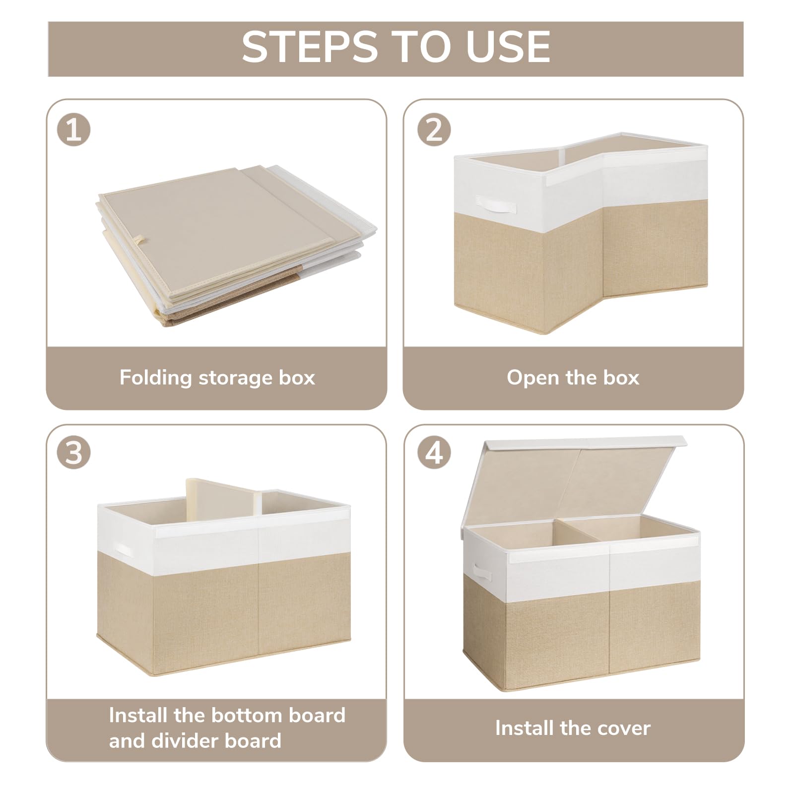 INDRESSME versatile storage for living room, bedroom, and playroom