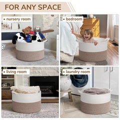 INDRESSME Pet-friendly cotton rope keeps dog toys safe and soft.