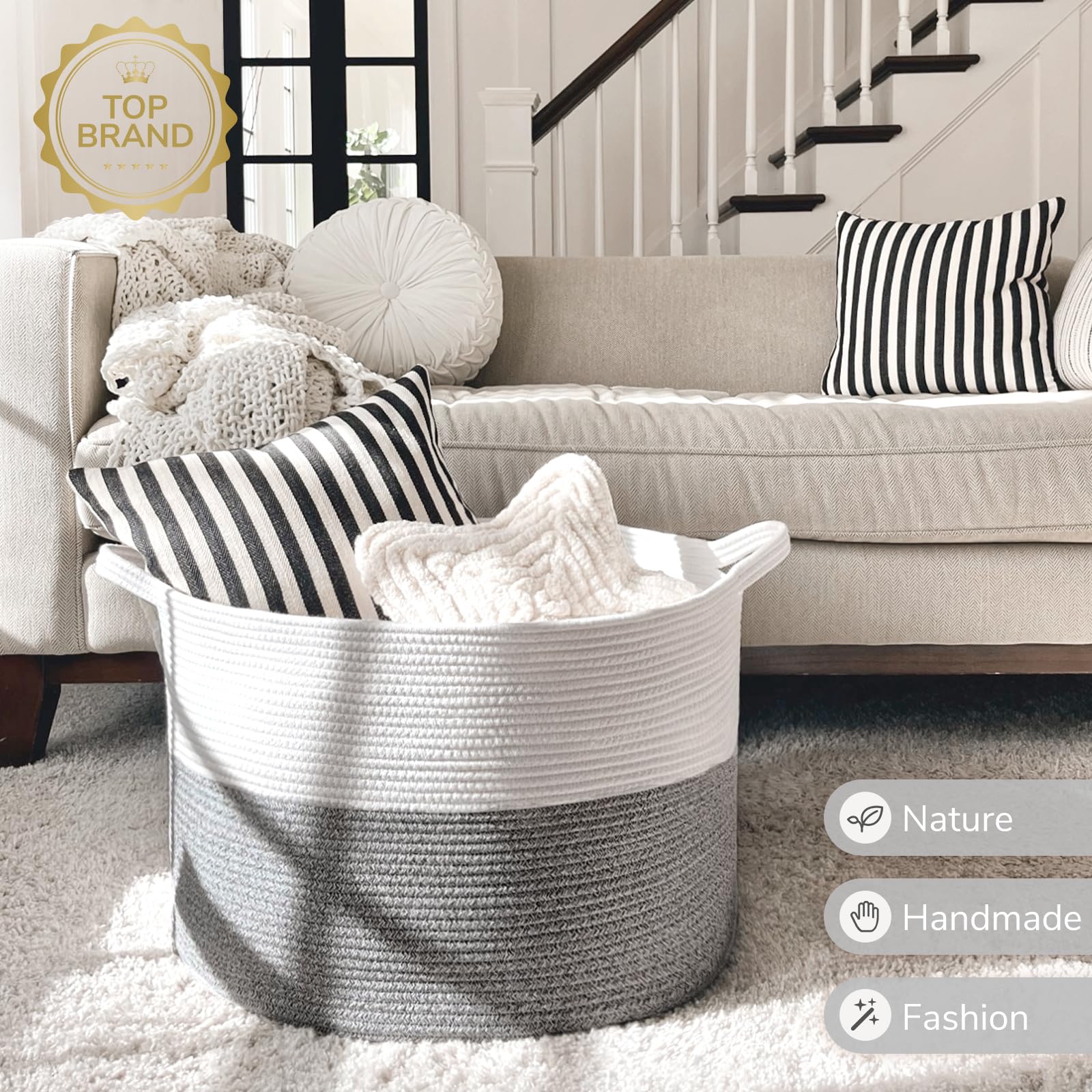 INDRESSME washable basket designed for easy cleaning and reuse