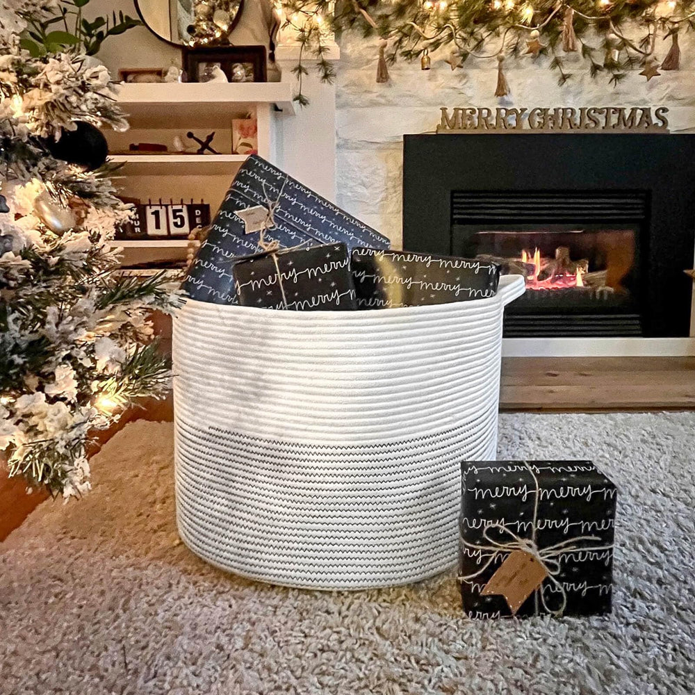 INDRESSME basket is machine washable for easy cleaning and reuse.