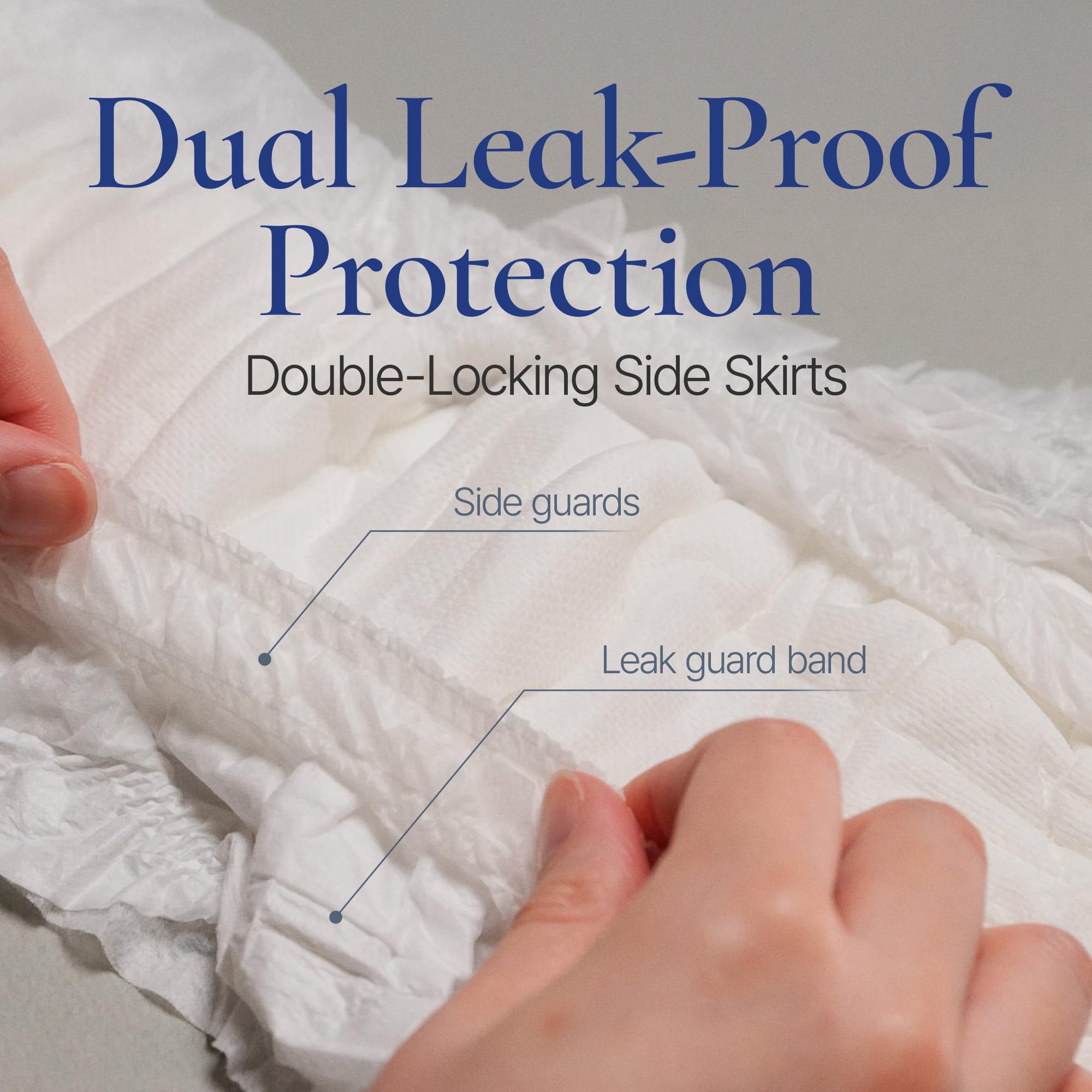 Inertia hypoallergenic SAP-free protection designed to minimize irritation during wear