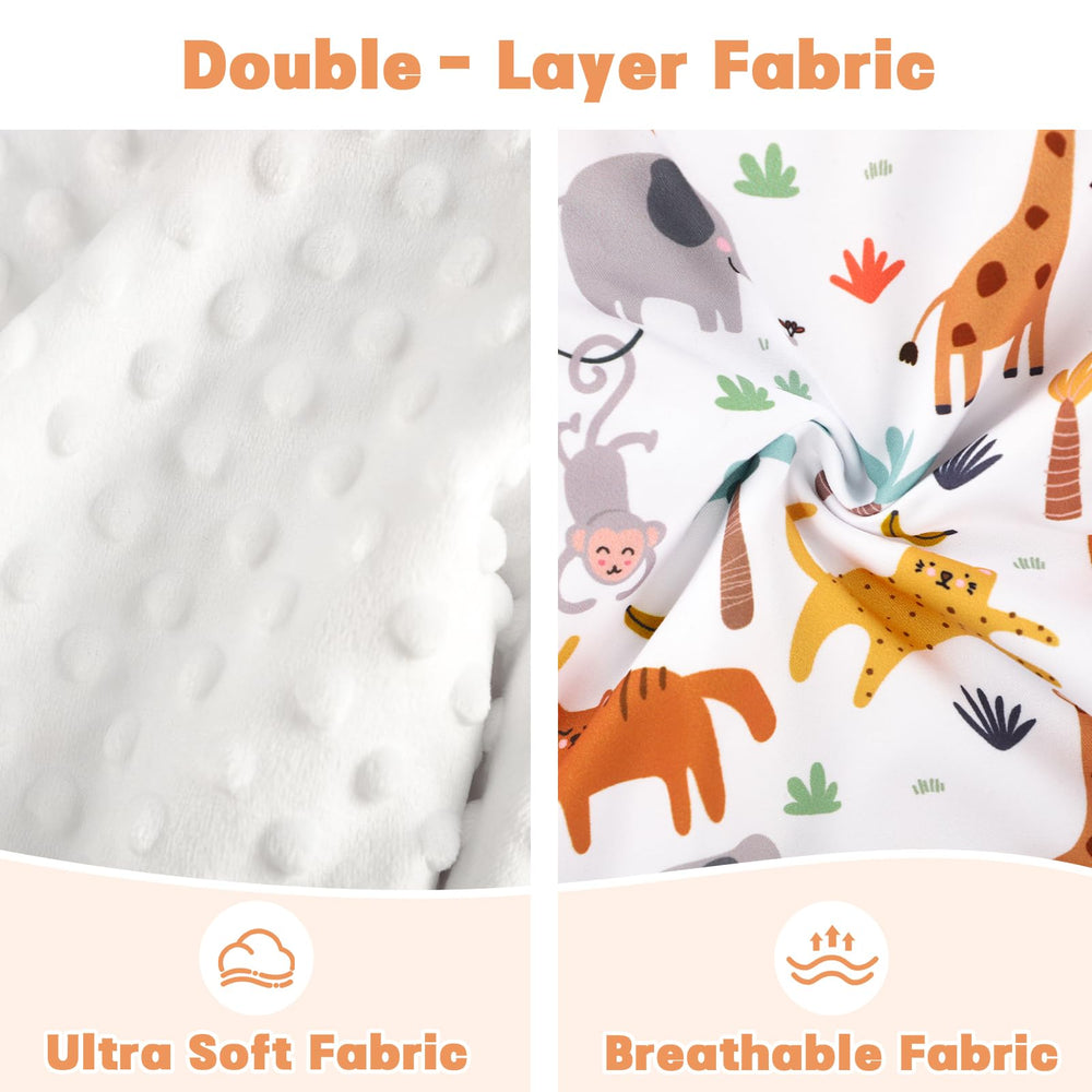 HNHUAMING car seat cover features a breathable mesh window for airflow.