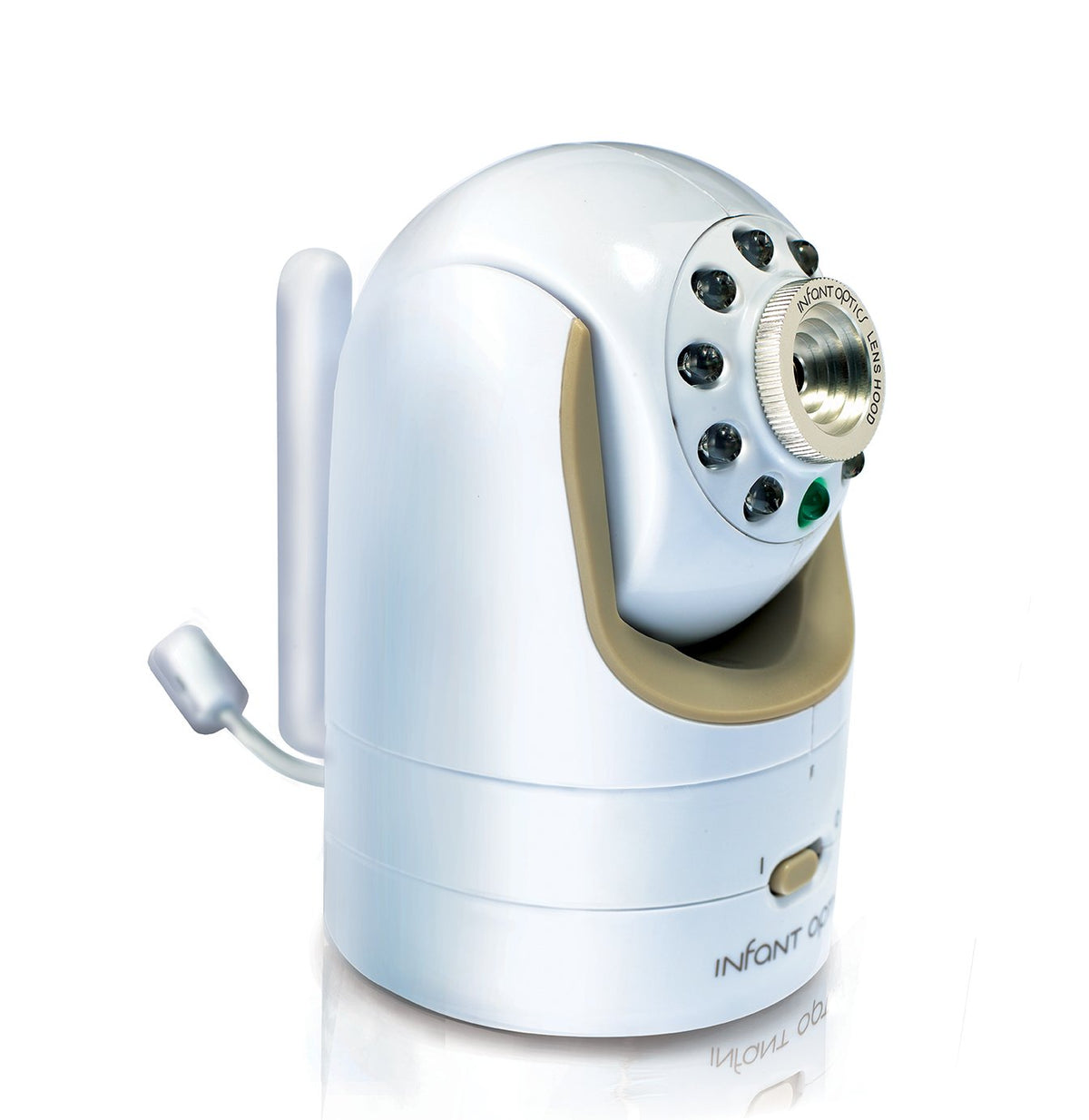 Infant Optics DXR-8 add-on camera pairs with monitor for expanded viewing