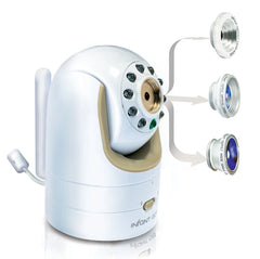Interchangeable lenses for the DXR-8 add-on camera to customize view