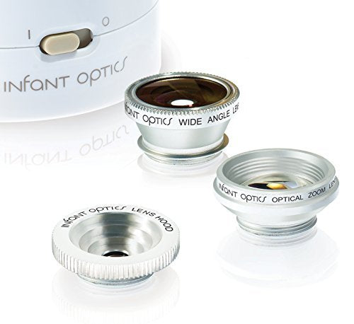 Infant Optics DXR-8 long-lasting battery for extended use.