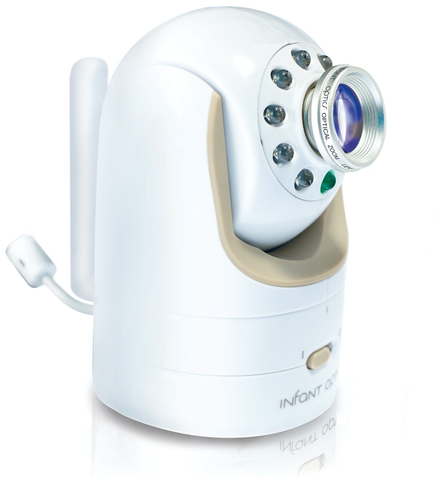 Infant Optics DXR-8 private-channel for wifi-free privacy.
