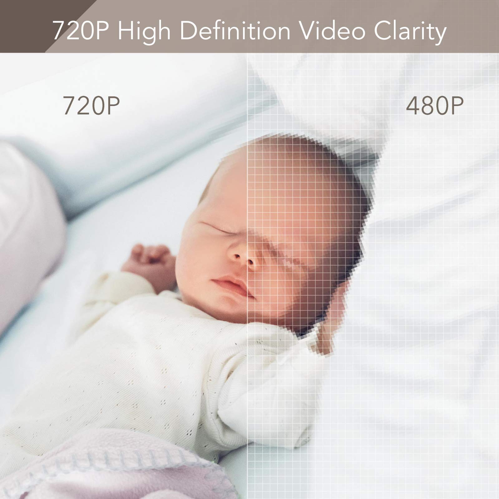 Infant Optics DXR-8 PRO monitor battery not included, compatible with full DXR-8 PRO kits.