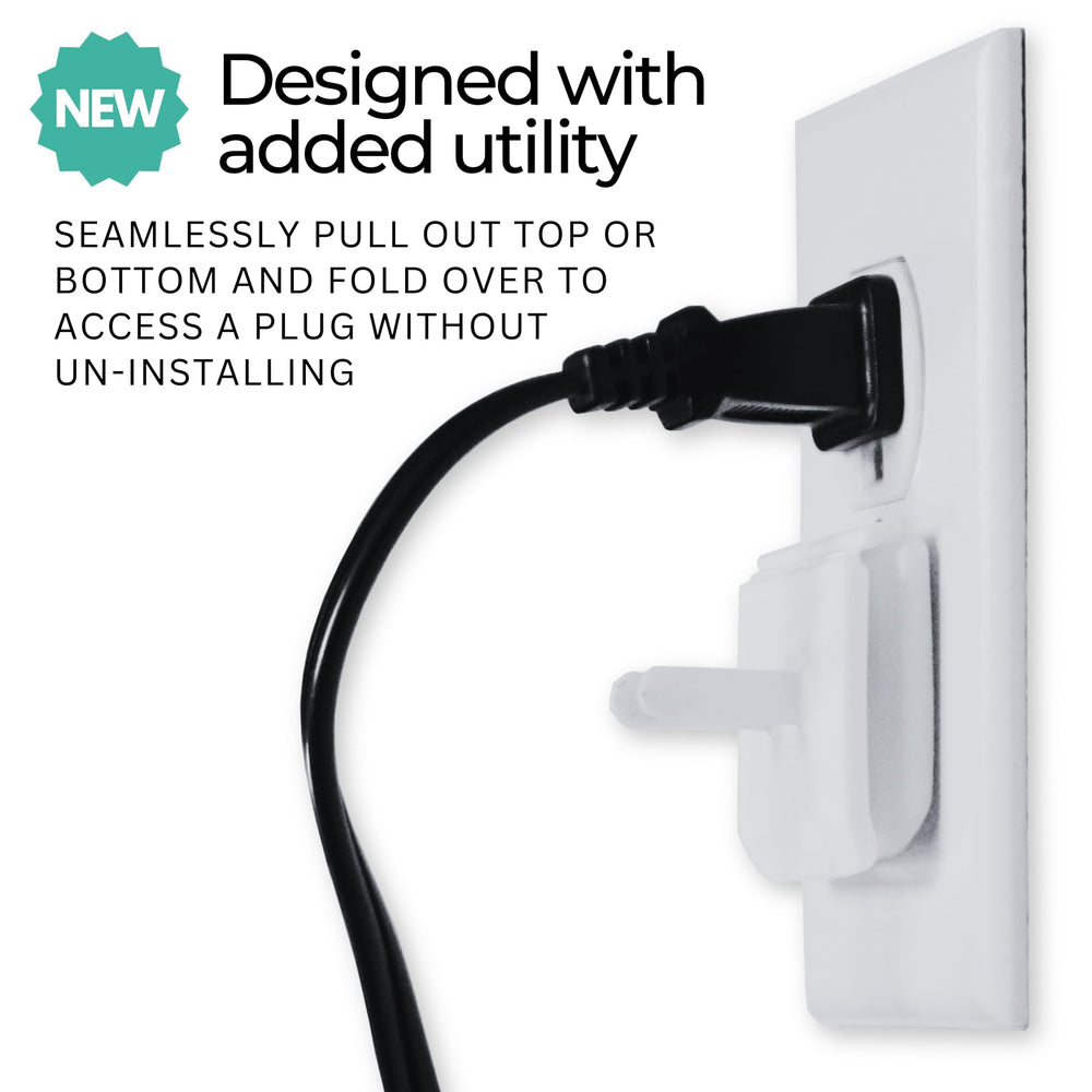 Infant Tree 40 sockets coverage keeps outlets secure without clutter.