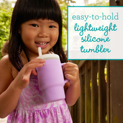 Infantino My 1st Tumbler easy-grip handle assists little hands during play and transport