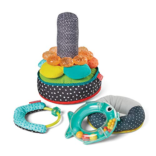 Infantino crinkle flower for texture exploration and giggles during play