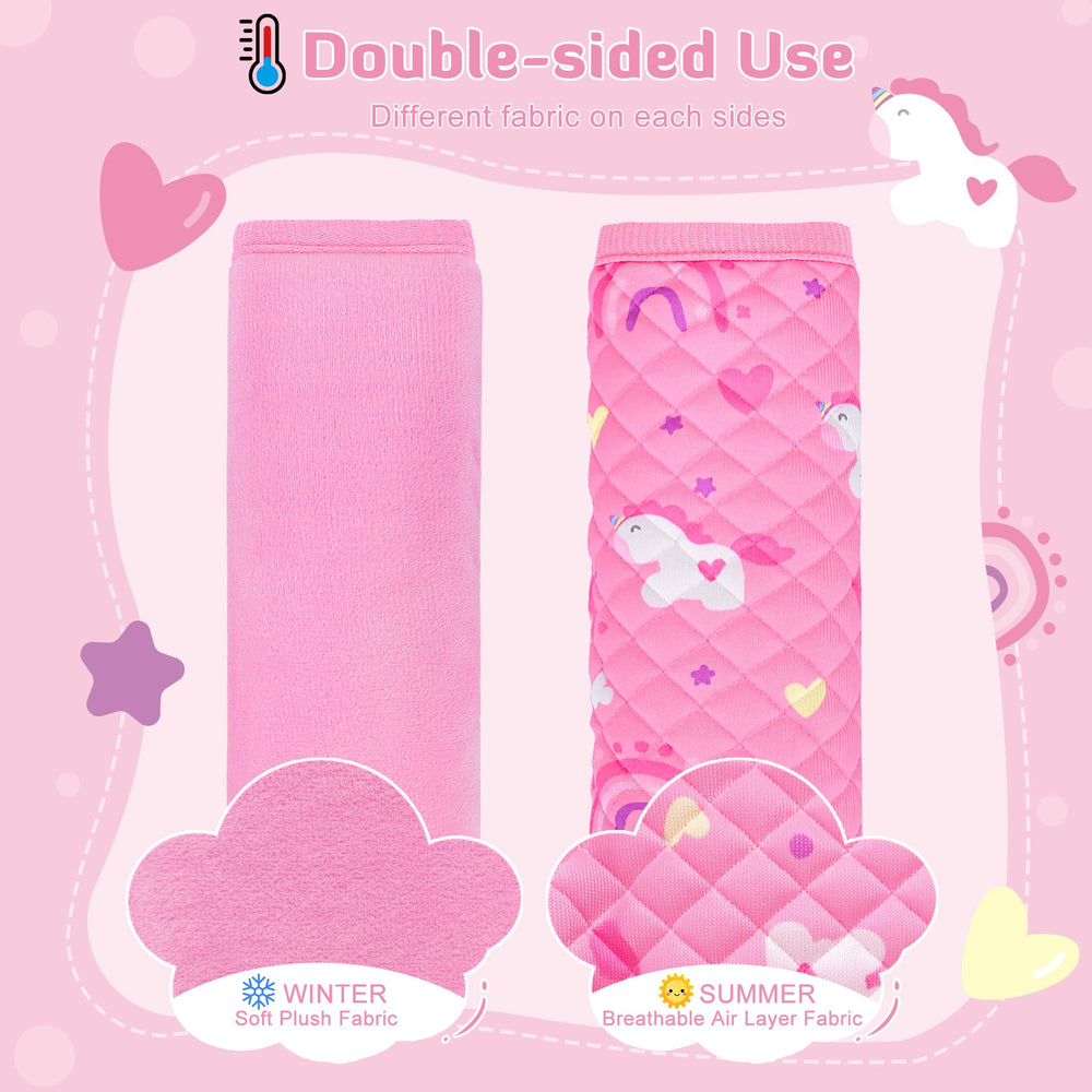 INFANZIA cartoon-design strap covers add playful charm to trips