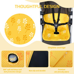 INFANZIA Dry Seat harness protection shield keeps crotch area dry