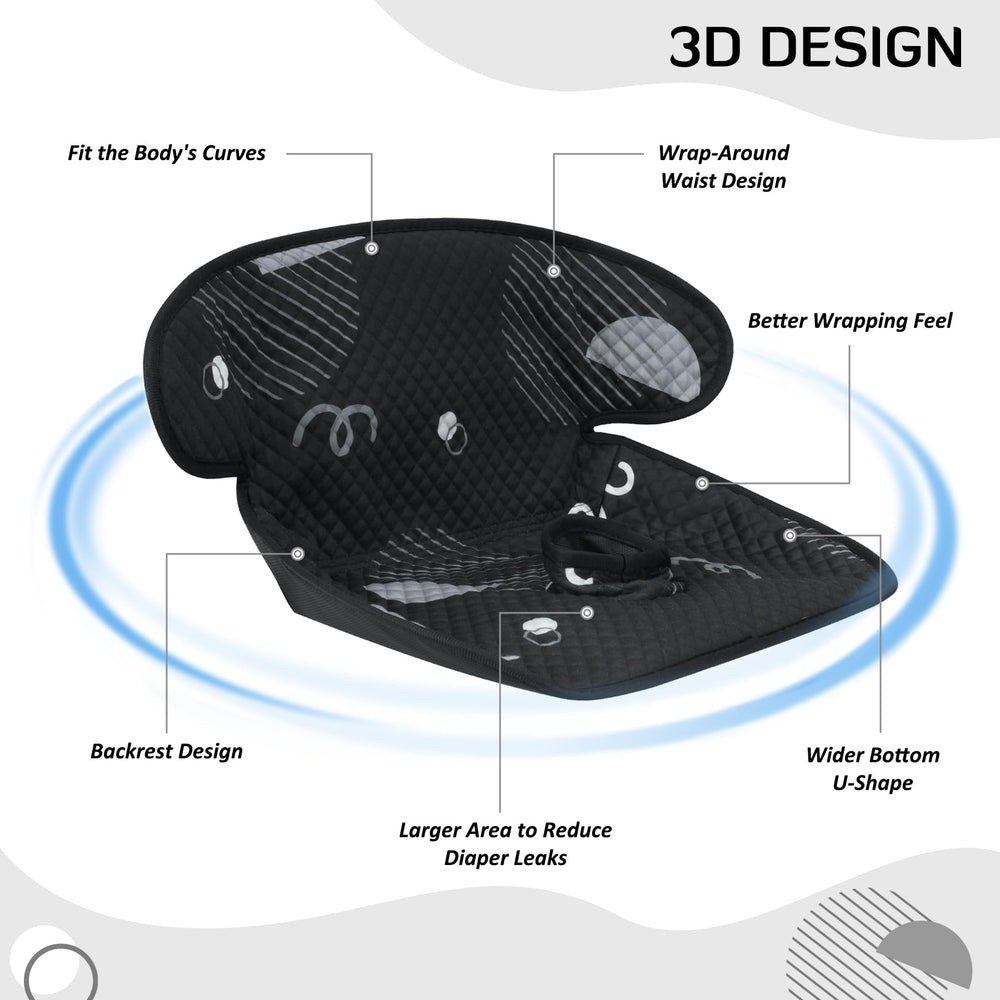 INFANZIA Easy-care pad is machine washable and quick to dry.